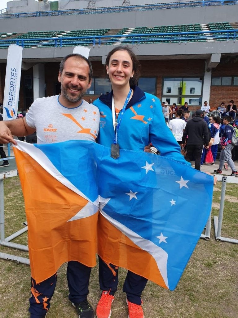 Renata Godoy, atleta fueguina que representará a la ciudad y al país en Paraguay