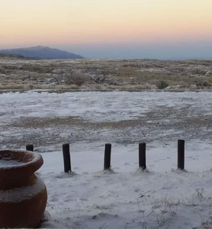 Segunda nevada del año en las Altas Cumbres