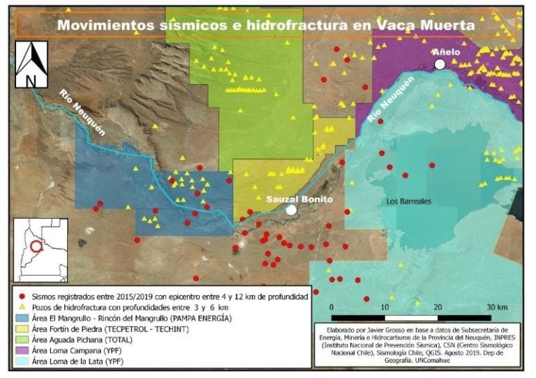 Informe a cargo del Observatorio Petrolero Sur (web).