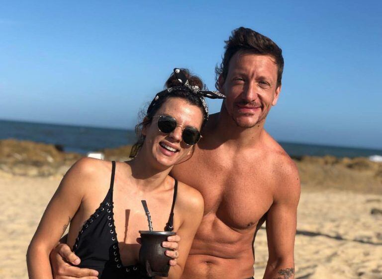 Nico Vázquez y Gime Accardi revivieron una escena de Casi Ángeles (Foto: Instagram)