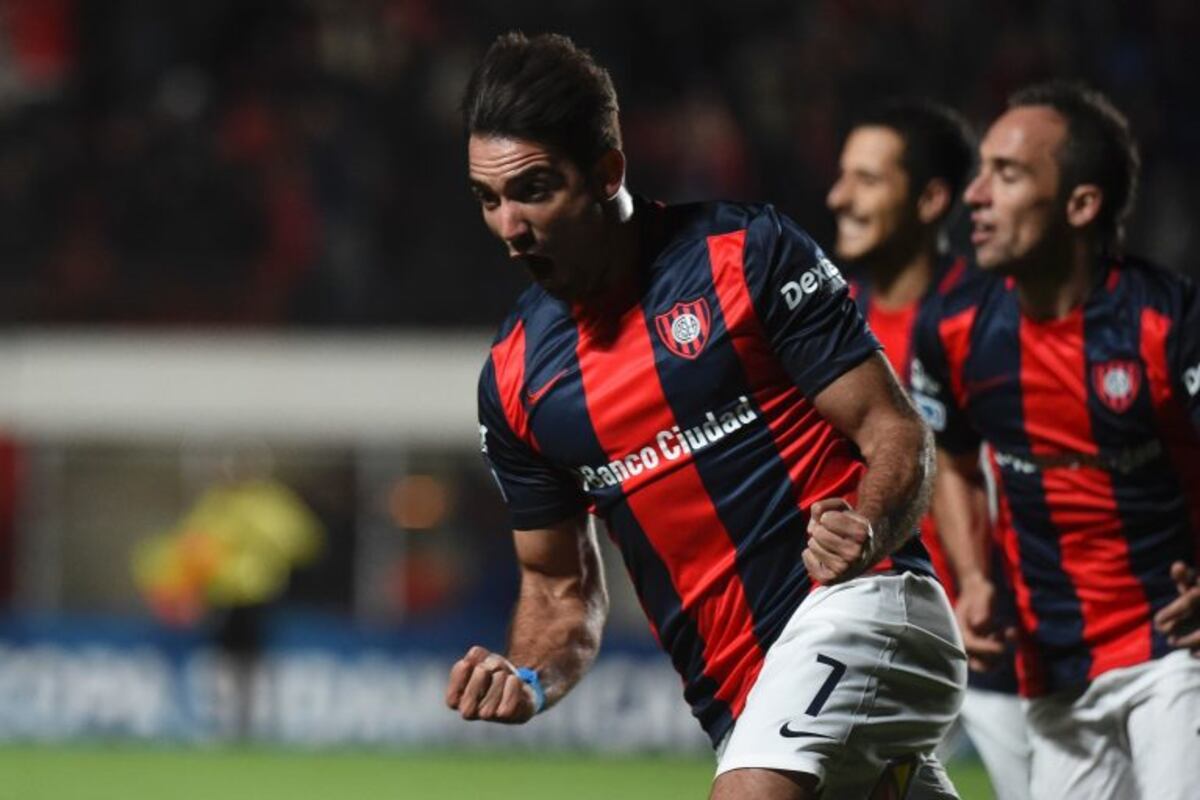 San Lorenzo venció 2 a 0 a Palestino en la ida de cuartos de la ...