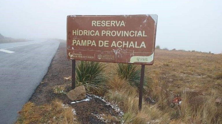 Las Sierras amanecieron nevadas