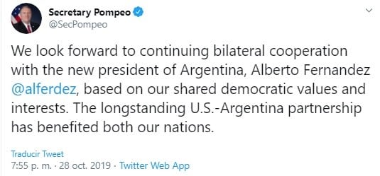 (Twitter: @SecPompeo)