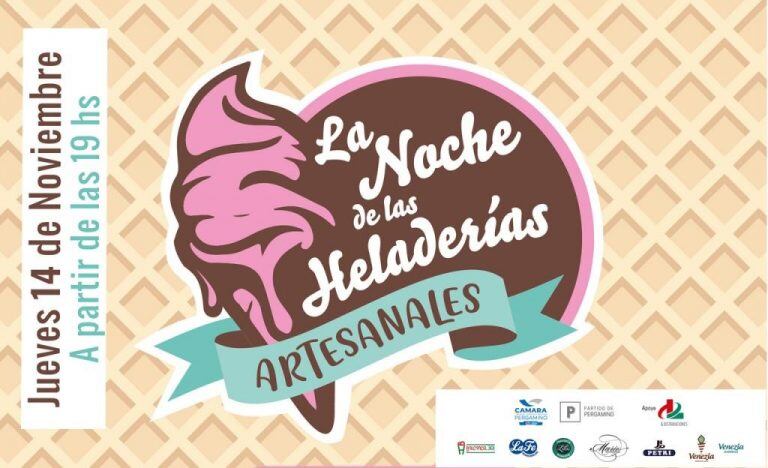 La noche de las heladerías en Pergamino