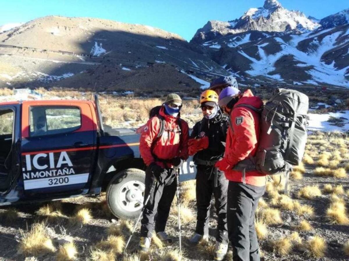 Encontraron "sano y salvo" al andinista que estaba perdido en Las Cuevas
