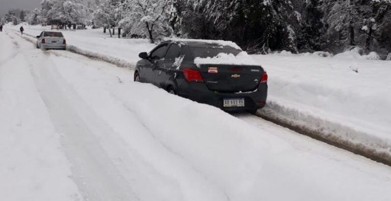 Nevadas en Neuquén (web).