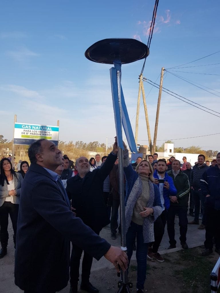 Alta Gracia: en barrio Parque del Virrey dieron inicio a las obras de la red de Gas Natural.