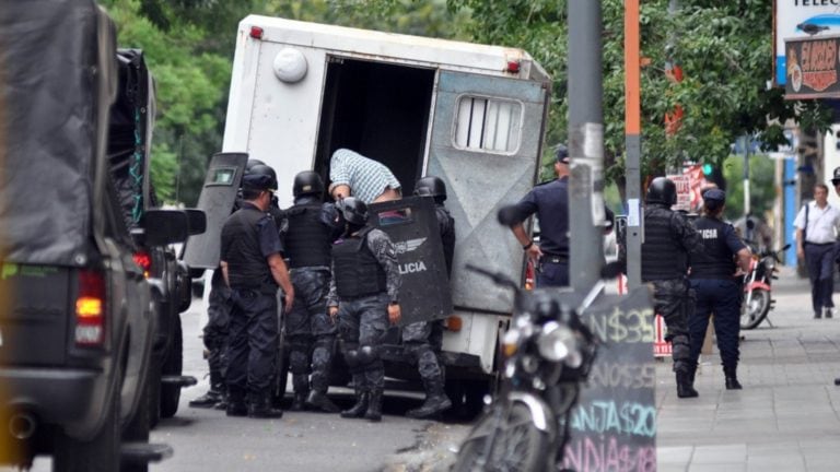 Detención por la causa UOCRA, Bahía Blanca