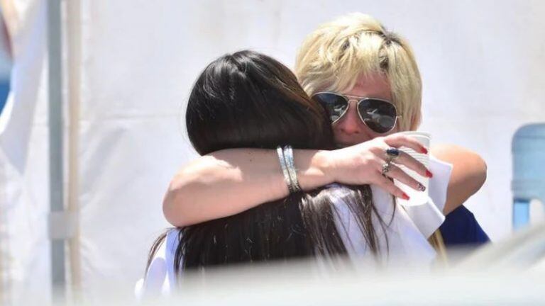 El dolor de los familiares (Foto: Mauricio Nievas/Clarín)