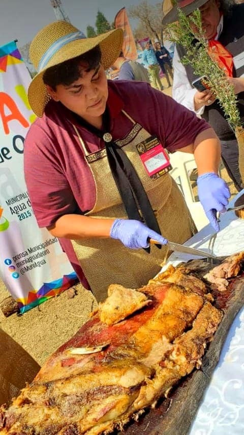 Gloria Moyano  (Foto. Prensa Agua de Oro)