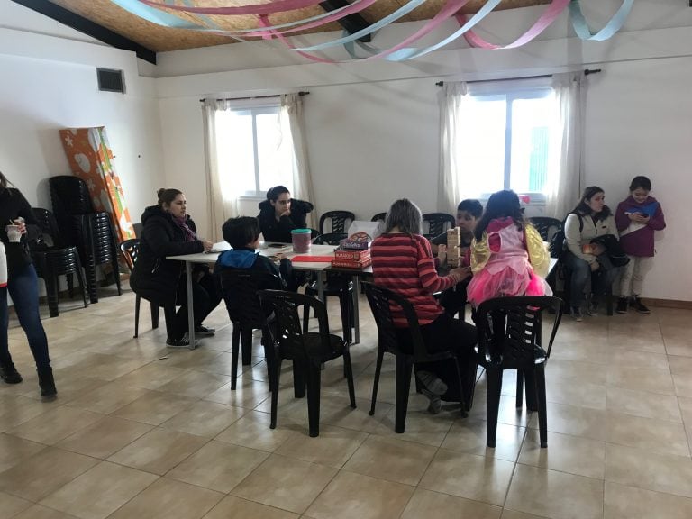 Programa Provincial "abrir la puerta para ir a jugar" en el CIC, Tolhuin