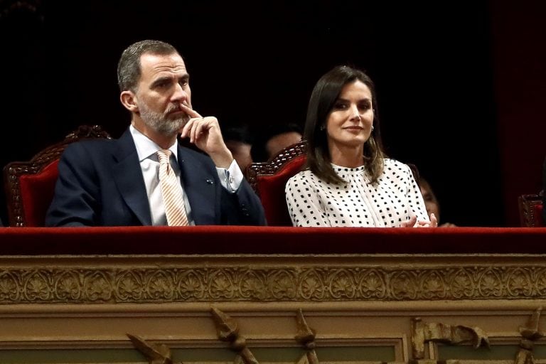 Los reyes Felipe VI y Letizia fueron invitados al evento. 