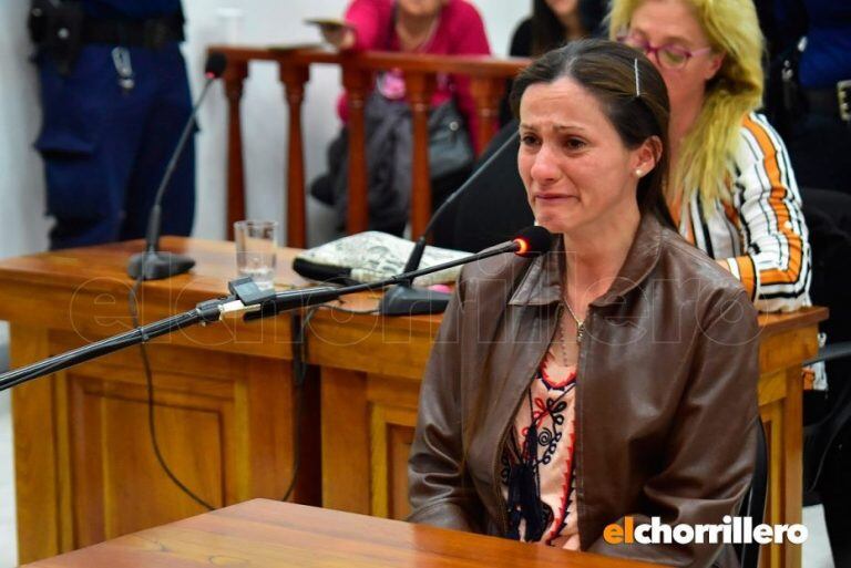 Florencia Di Marco declaró en el primer día del juicio oral.