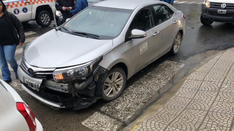 Accidente vial en Ushuaia.