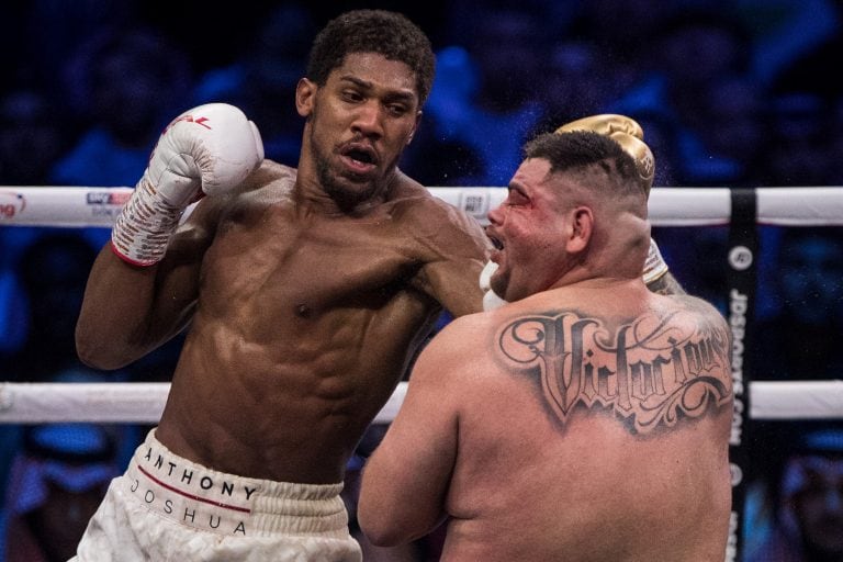 Andy Ruiz Jr no pudo contra Anthony Joshua  (Foto: Oliver Weiken/dpa)