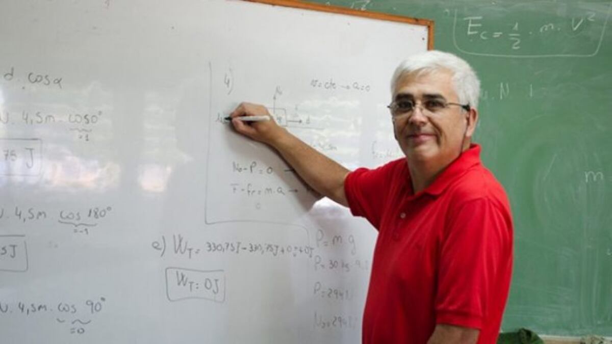 Murió Daniel Córdoba, el "profe" de física más querido de Salta