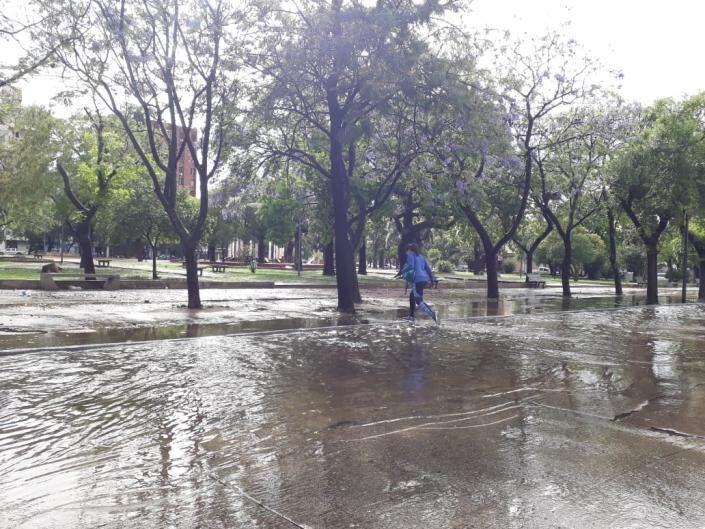 Temporal en Córdoba.