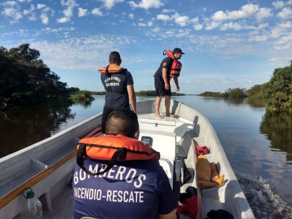 Quinto día: la Policía se suma a la búsqueda de Silvia Torres Cisneros desaparecida en el Río Paraguay