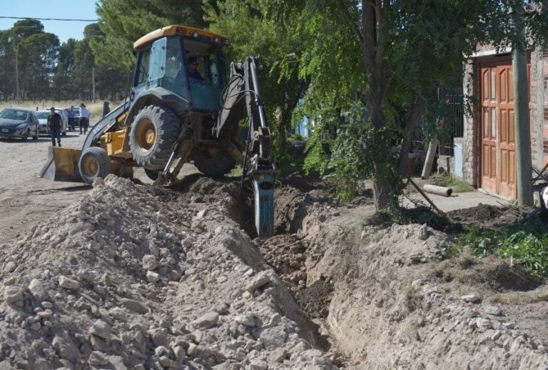 Avanzan las obras en el barrio Altos Sánchez