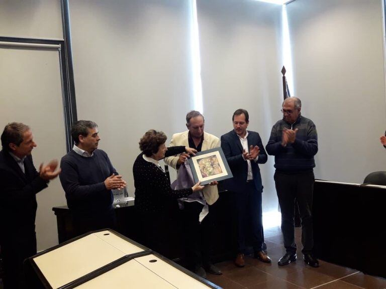 Entrega de distinciones a excombatientes de Malvinas en San Francisco, Córdoba