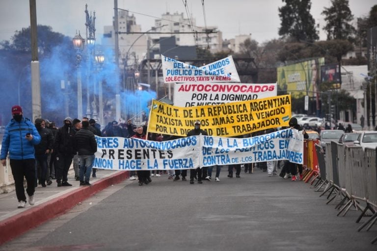 UTA "sitió" Córdoba. Foto: Pedro Castillo