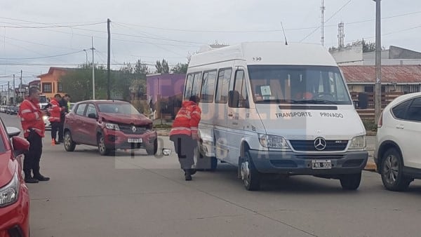 Colisión de vehículos en Río Grande. Foto: Resumen Policial