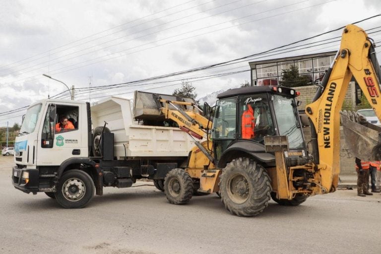 Repavimentación Perito Moreno