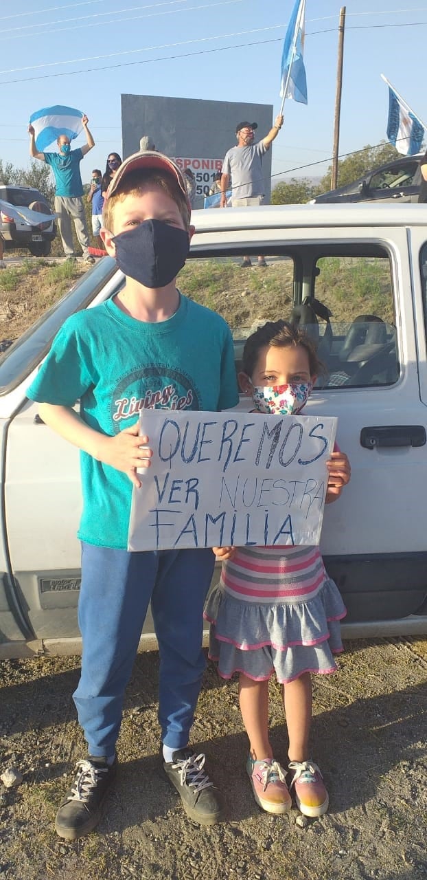 Banderazo nacional en traslasierra