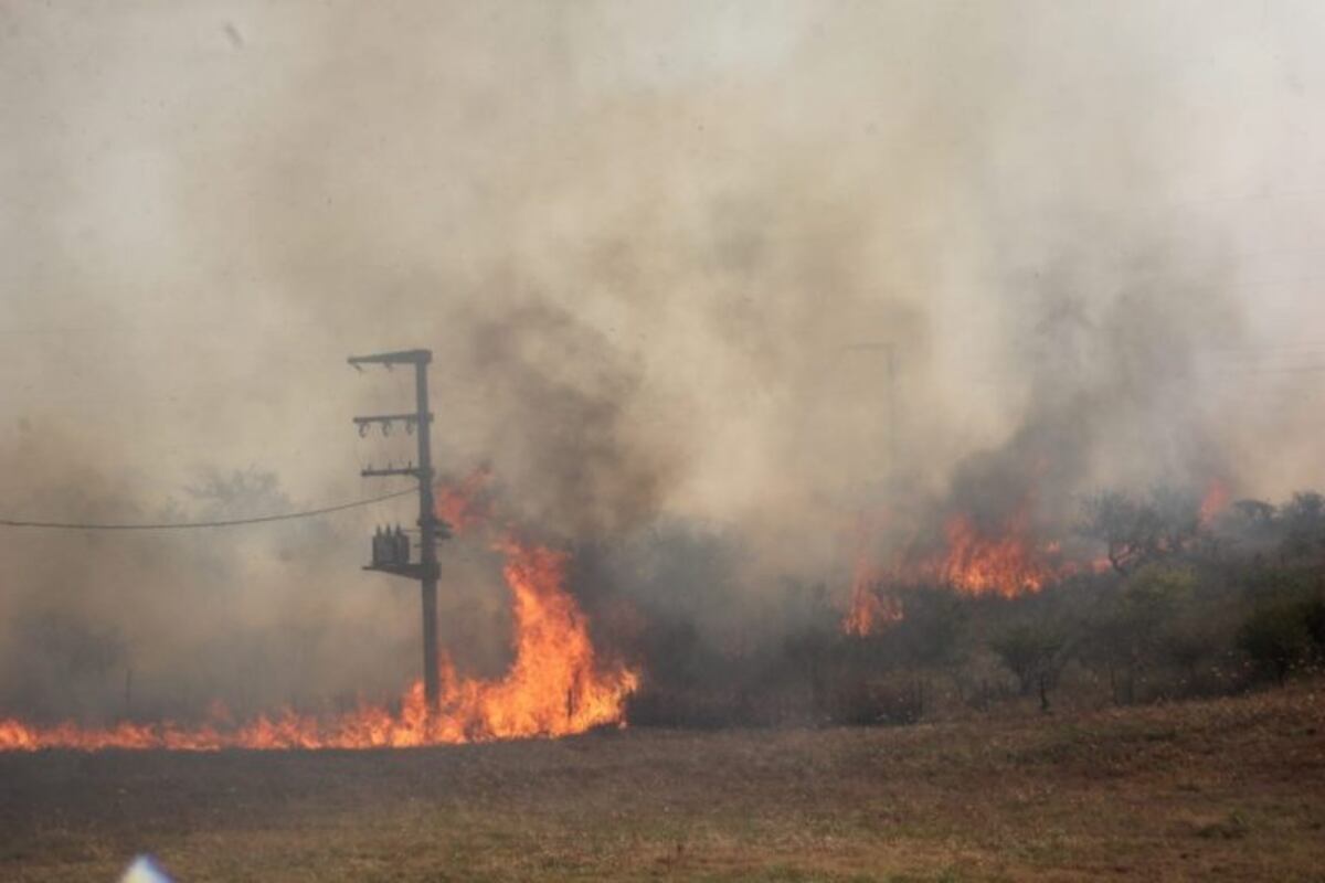 En fotos: los focos de incendios en Córdoba
