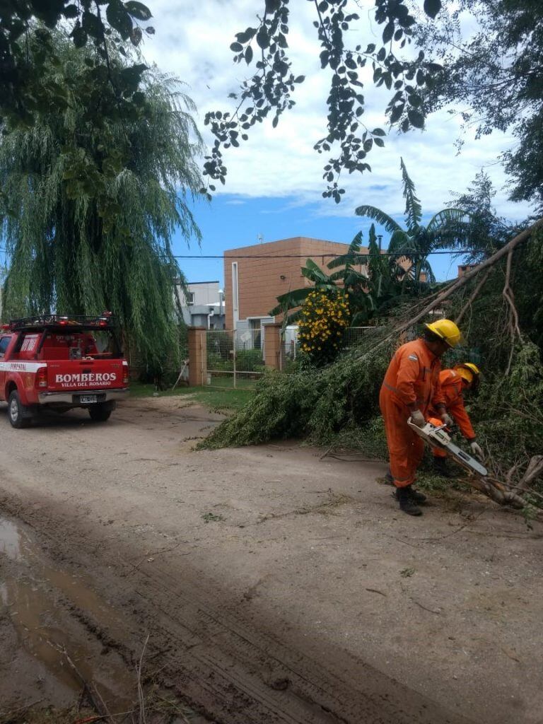 Tormenta en Villa del Rosario