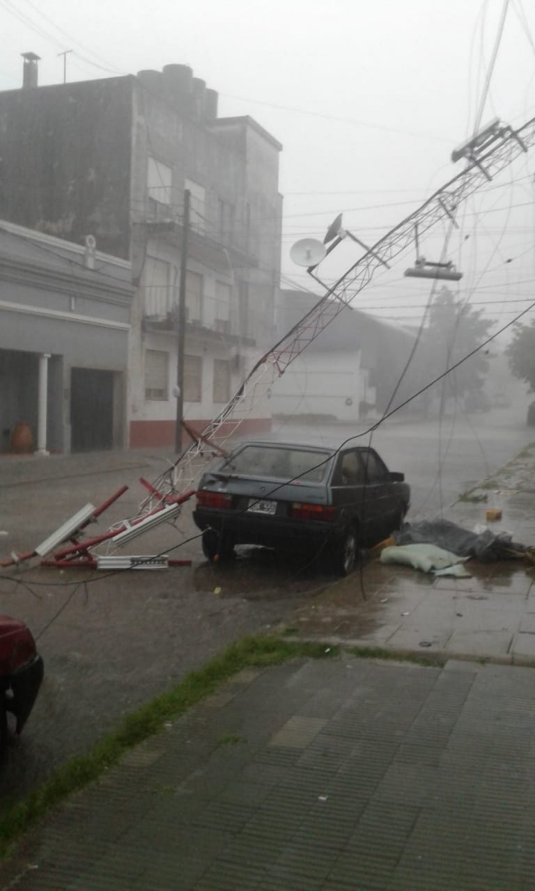 Temporal en Gchú - Crédito: Radio Maxima