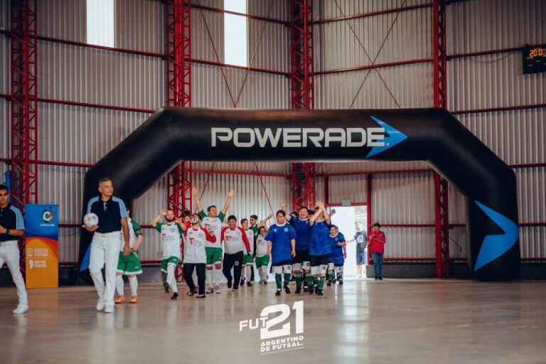 Las mejores imágenes del torneo de Futsal para chicos con Síndrome de Down que se llevó a cabo en Cordoba. (Facebook Fut 21)