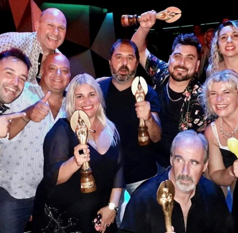 Marcelo Josset en premios "Estrella de Concet"