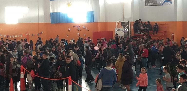 Kermes en el Polideportivo Carlos Margalot