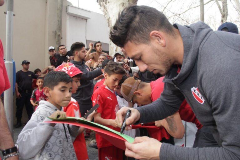 Independiente llegó a San Luis. Foto: El Diario de la República.