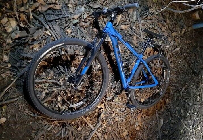 La costosa bicicleta que intentaron robar.