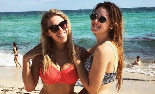 Nati Jota y su hermana en Miam (Foto: Instagram)