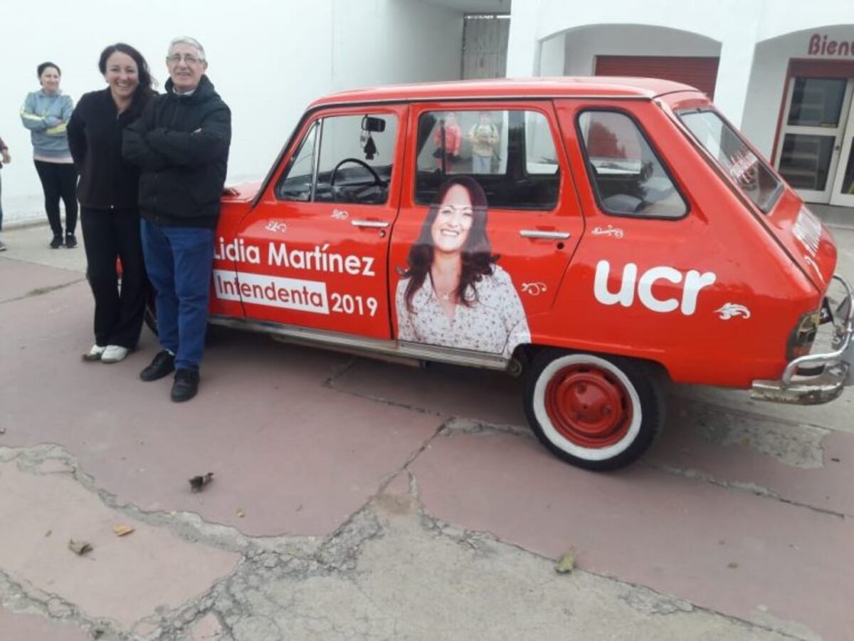En Arroyito una "renoleta" colorada será un móvil de campaña
