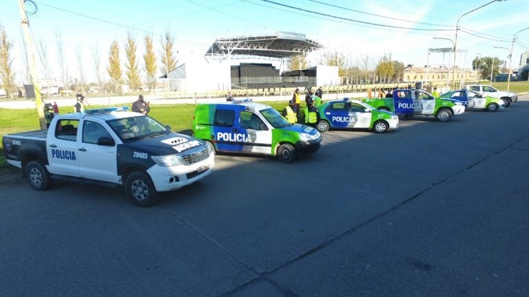 Megaoperativo de seguridad en Tres Arroyos