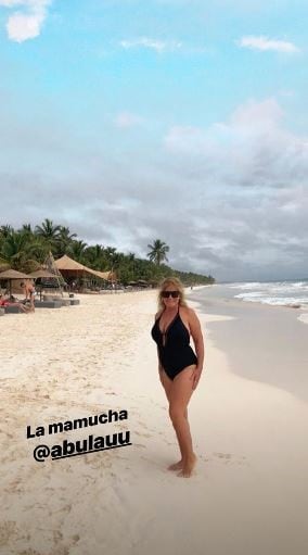 Laura, la madre de Rocío Guirao Díaz que deslumbró en Instagram.