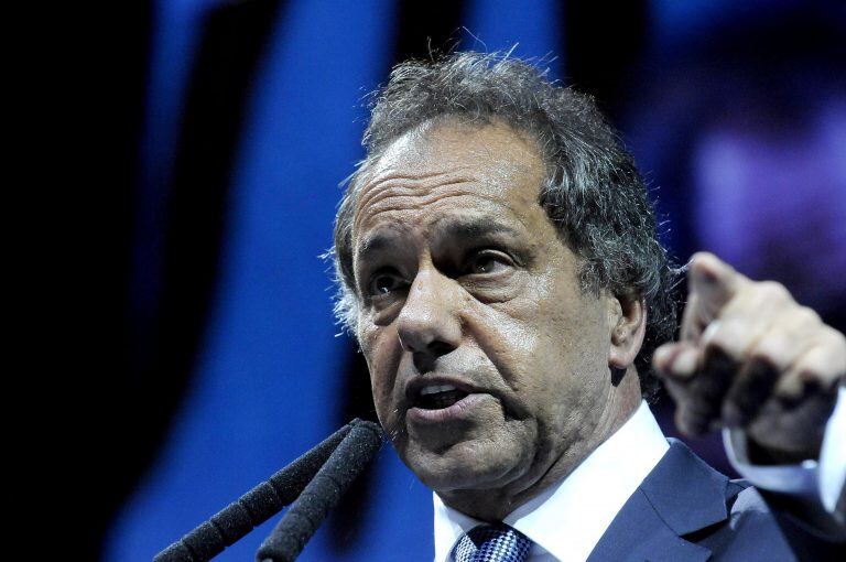 Daniel Scioli en tiempos de campaña presidencial. (FOTO:DYN/ARCHIVO.PABLO AHARONIAN)