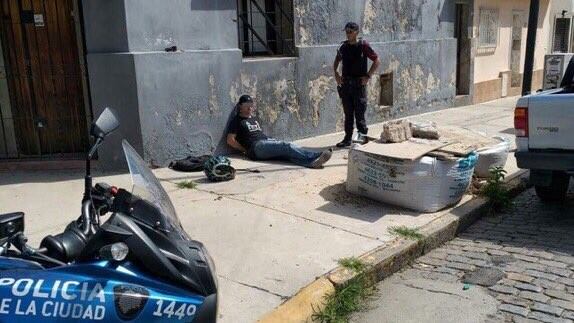 Jair Jurado Mora, el motochorro colombiano que fue liberado por la jueza Patricia Guichandut.