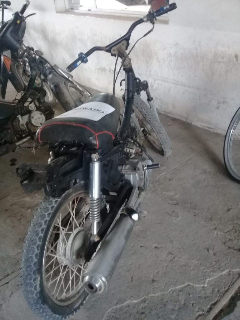 Operativo de Tránsito secuestro de motos