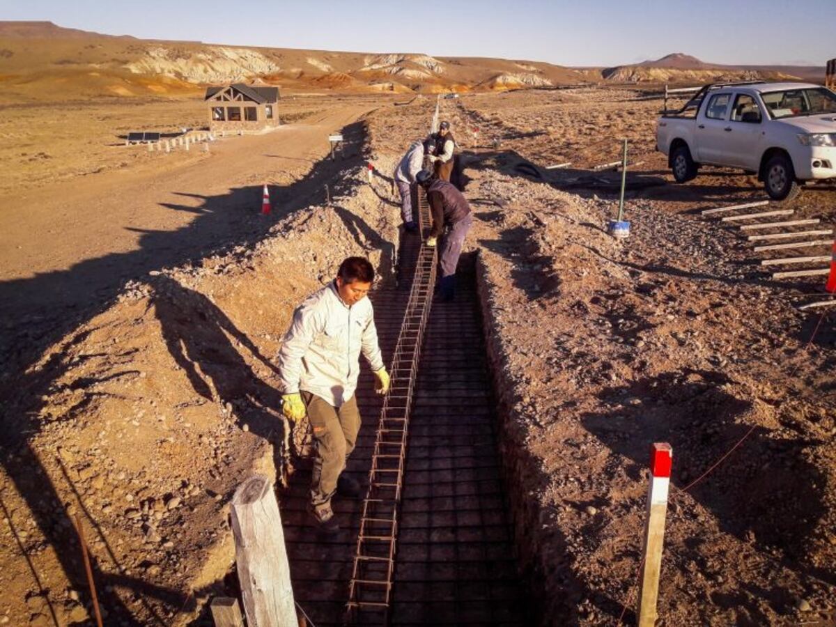 Trabajan en la infraestructura y los servicios de uso público del Parque Patagonia