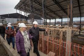 Obras en gimnasio de Escuela n°31