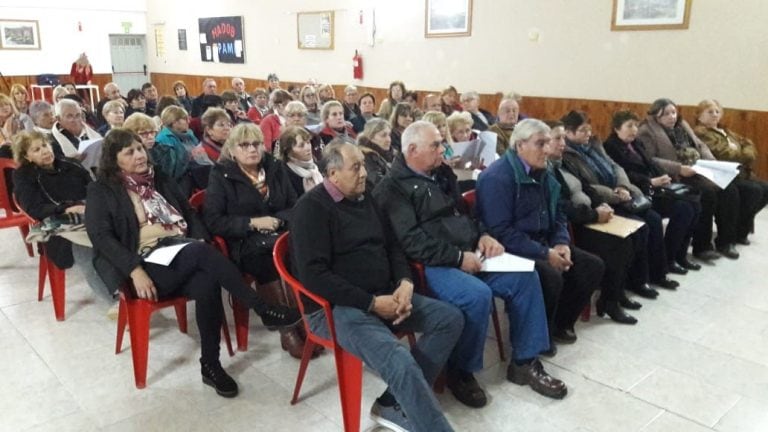 Asamblea Centro de Jubilados Fulvio Pagani