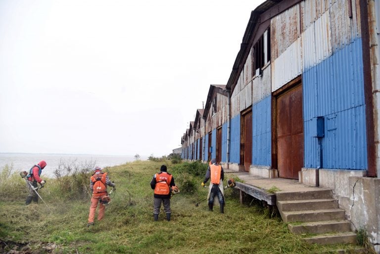 Comenzó la limpieza de la ex zona franca de Bolivia