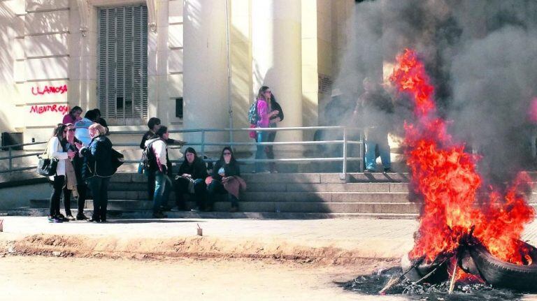 municipalidad de Río Cuarto, protestas ex contratados