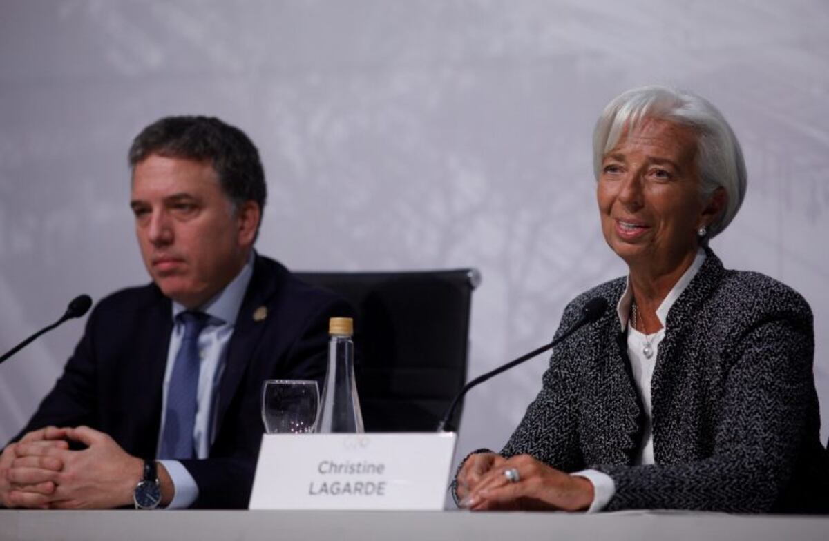 "La economía argentina va a estar mejorando hacia inicios de 2019 y 2020", dijo la titular del FMI