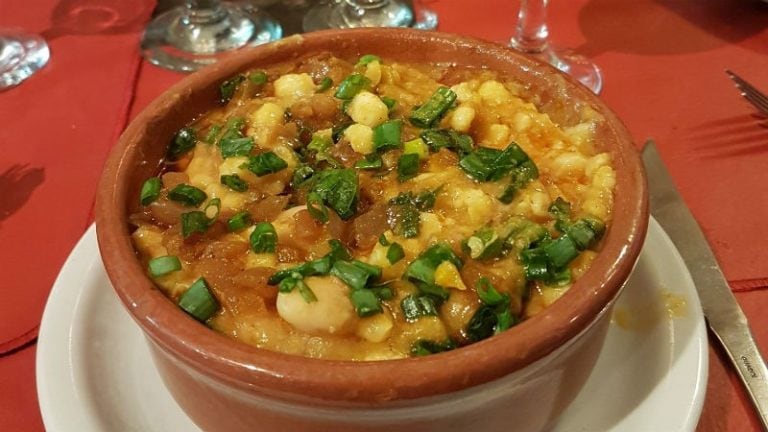 Así se ve el locro de "Lo de Villalpando"